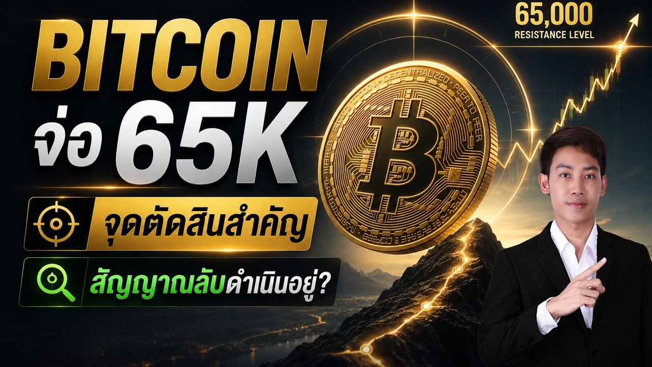 ⁣BITCOIN สัญญาณลับเดย์ยังค้าง 65K กลับตัวยัง?