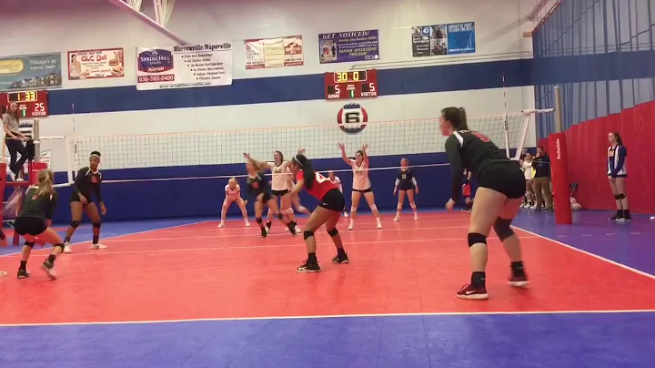 Beth Dunlap 2020 Setter # 18 1st Alliance VBC Club...
