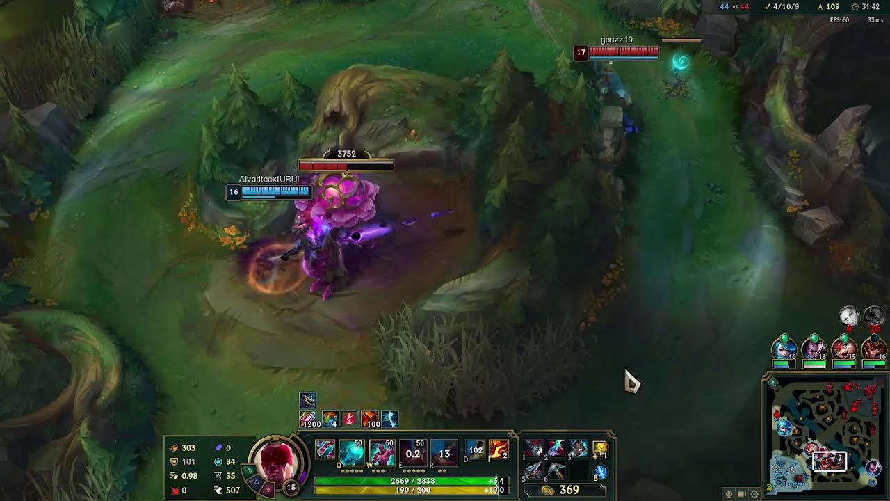 jugando al lol un rato! - YouTube
