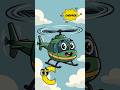 🎵 Learn ABC with Airplanes, Helicopters & More! 🚁🎶 | TBL Learning Kids #abcd #kids #shorts #learning