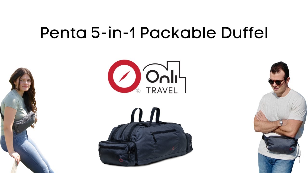 Penta 5-in-1 Packable Duffel - YouTube