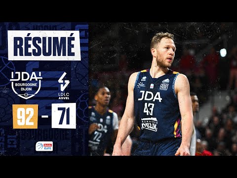 JDA DIJON 92 - 71 LDLC ASVEL - J15 - Betclic ELITE 24/25