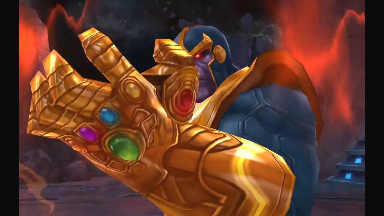 thanos costume Marvel Future Fight - World Boss: Thanos (Infinity) #2b (Thanos, Captain America, Thor)