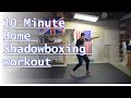 10 min FAT LOSS Shadowboxing Workout for Beginners at Home (Follow Along!) (2020)