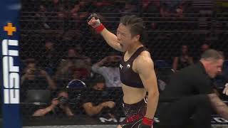 #UFC300 Zhang Weili noquea a Joanna Jedrzejczyk