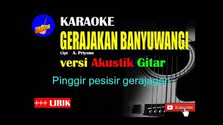 GERAJAKAN BANYUWANGI Karaoke Versi Akustik