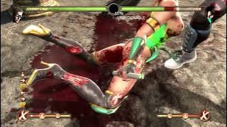 Mortal Kombat 9 Jhonny Cage vs Jade Ryona(Sexy) FREE CAM