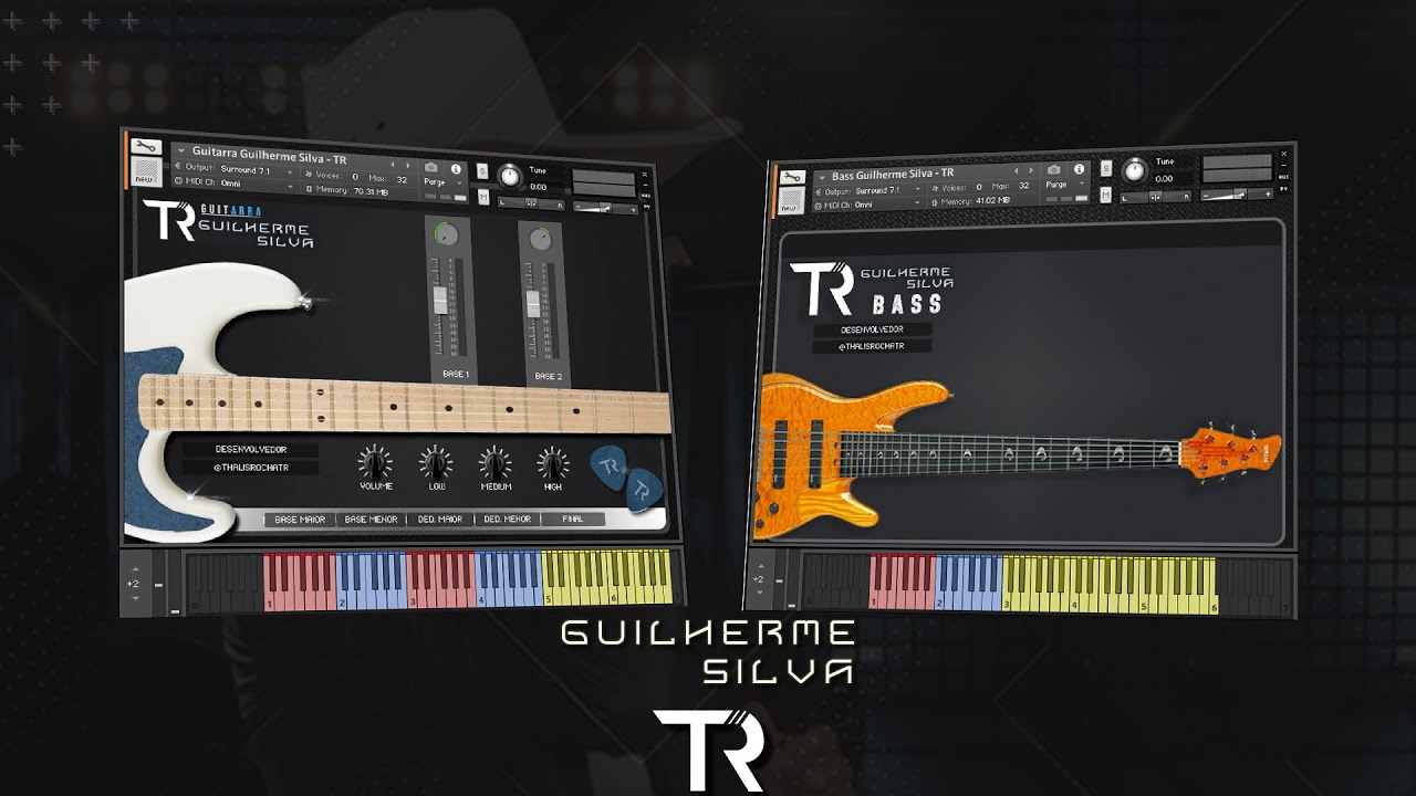 Guitarra & Bass - GUILHERME SILVA [LOOP PRÁTICO] - YouTube