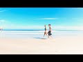 Daytona Beach Florida. People. Beautiful Sunset. Winter On The Beach with Ocean View December