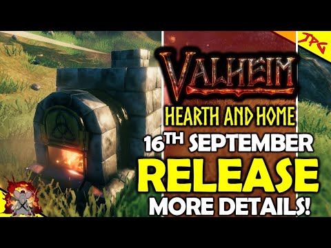 VALHEIM Update Hearth And Home Release Date! More Info/Previews! Valheim Is Going To Be Huge Again!