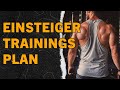 Einsteiger Workout Plan - Trainingstag A | Ohne Fitnessstudio