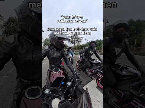 it's ok i love him #bikelife #motovlog #moto #motorcycle #bikers #biker #bikercouple #relationship