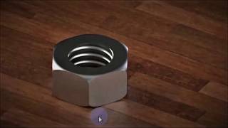 3D Bolt's NUT Modeling(BASIC) on AutoCAD.