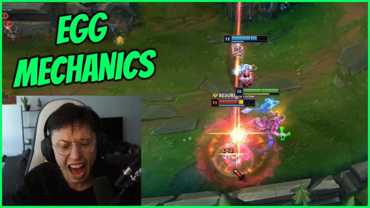 Caedrel Outplayed By Anivia Egg