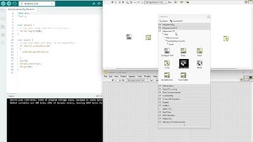 01_Arduino + Labview. Arduino UNO controlled by LabVIEW using VISA.