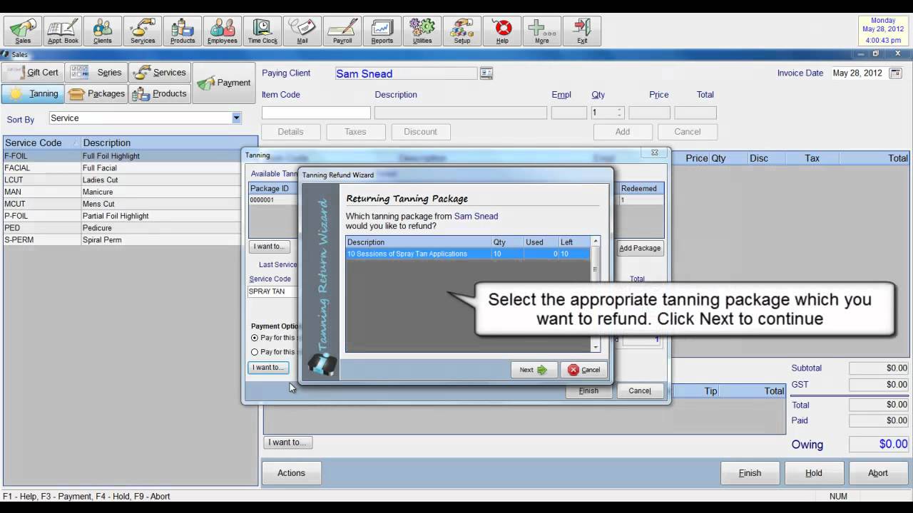 insight-salon-software-how-to-refund-a-tanning-package-youtube