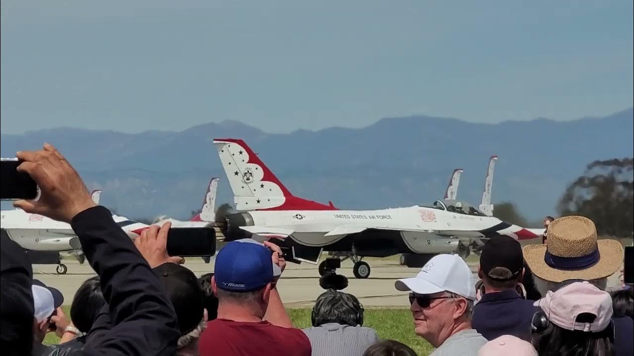 Thunderbirds Point Mugu Air Show Saturday, March 18, 2023 YouTube