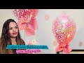 COMO deixa o balão transparente e com confete| TESOURETE | RAFAELA