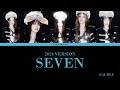 [2024 version] How would (G)I-DLE sing 'SEVEN' of JUNGKOOK | COLOR CODED + LYRICS