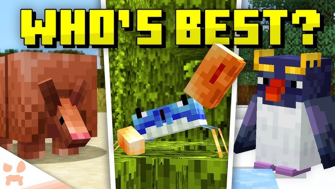 Minecraft Mob Vote 2023: Crab, Armadillo, Penguin - informações, explicação  - Bedeutung Online