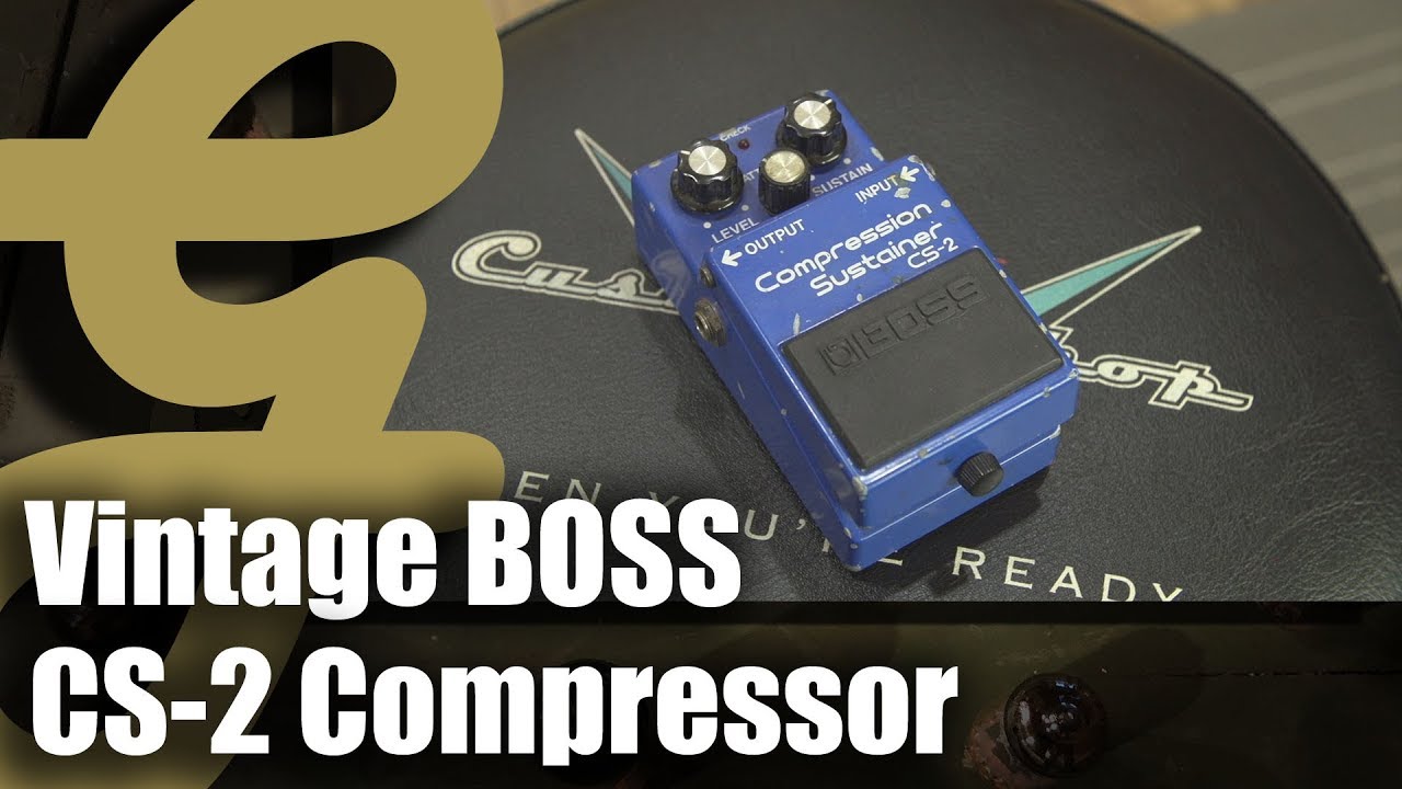 Vintage Boss CS-2 Compressor Sustainer