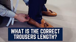 What is the perfect trouser length?
