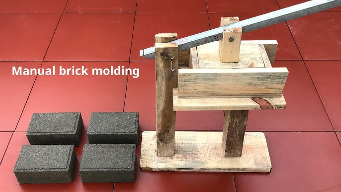 Simple - Instructions for making a brick mold that can make many bricks  from one mold 