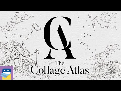 The Collage Atlas: iOS Apple Arcade Gameplay Walkthrough Part 1 (by Robot House Games) - YouTube