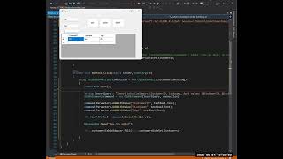 module 12 class exercise #12 console & visual c# database video