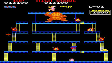 Crazy Kong Part 2 (Arcade) Gameplay