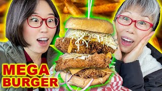 MEGA JAPANESE BURGER!!! Bento Box, Soba Noodles and More 🍔 Food Tour in Seattle