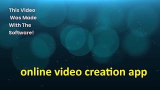 Online Video Creation App Free AI Video Maker Software HERE. screenshot 5