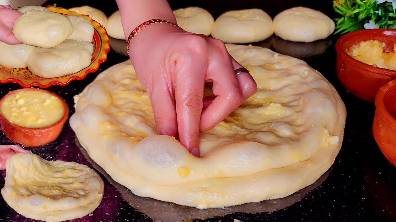 عنداك متجربيهش بهاد الطريقة بعجينة تحمرلك وجهك👌ملوي مخمار فالفران هشيش مورق مستحيل تجربيه ومتعوديهش