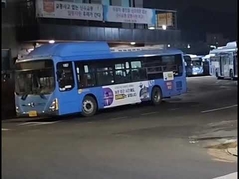 2014년식 현대자동차 뉴슈퍼에어로시티 초저상 CNG모델 엔진시동 영상입니다