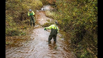 Taming the Tangle Removing Floating Plants Debris to Clear a Massive Dam Drain