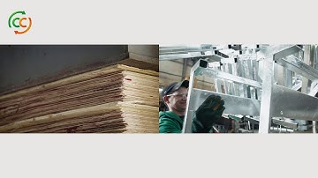 The production of a CC Container base and shelf (full movie)