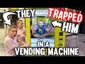 10th Birthday-Brothers Put Him In a Vending Machine!