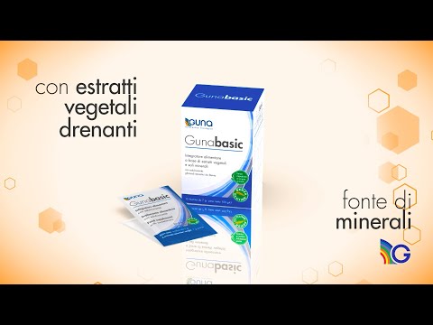 GunaBasic Кислотно-лужний баланс та детоксикація організму 15 саше Італія, видео 1