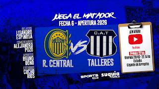 En Vivo | Rosario Central vs Talleres | Fecha 6 - Apertura 2026 | Radio Suquia screenshot 5