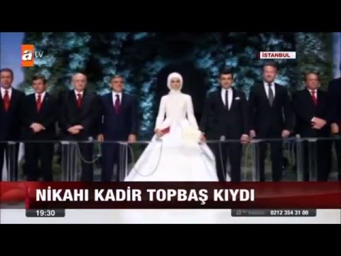 Sümeyye Erdoğan evlendi MAYIS2016