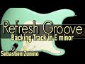 Refresh Groove Guitar Backing Track in E minor