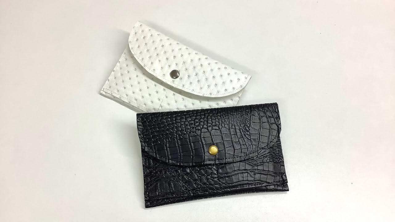 Pochette super pratique avec des chutes de simili #couture Madalena⭐️