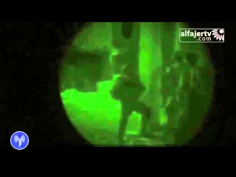 تصوير الجيش الاسرائيلي للعملية في جنين والتي استشهد فيها الشاب مجد لحلوح