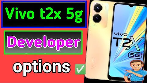 How to enable developer option in vivo t2x l vivo t2x 5g Developer options l Developer vivo t2x 5g