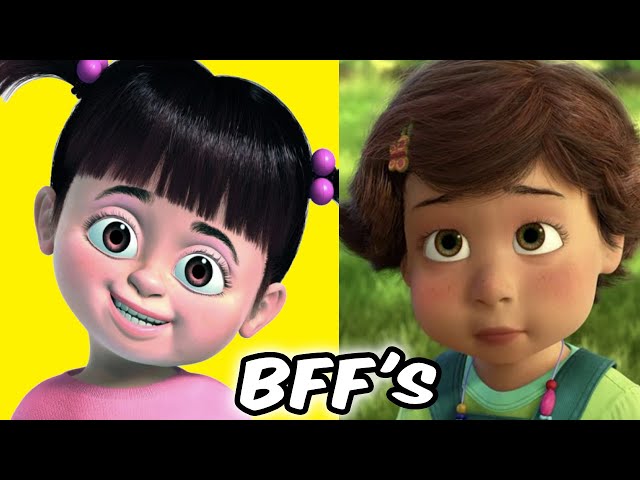 Toy Story And Monsters Inc Connection- Bonnie Knows Boo-Pixar