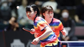 日本ペイントマレッツ  vs 九州アスティーダ ノジマTリーグ2023-2024 2024年01月13日 ベイコム総合体育館【卓球Tリーグ公式】