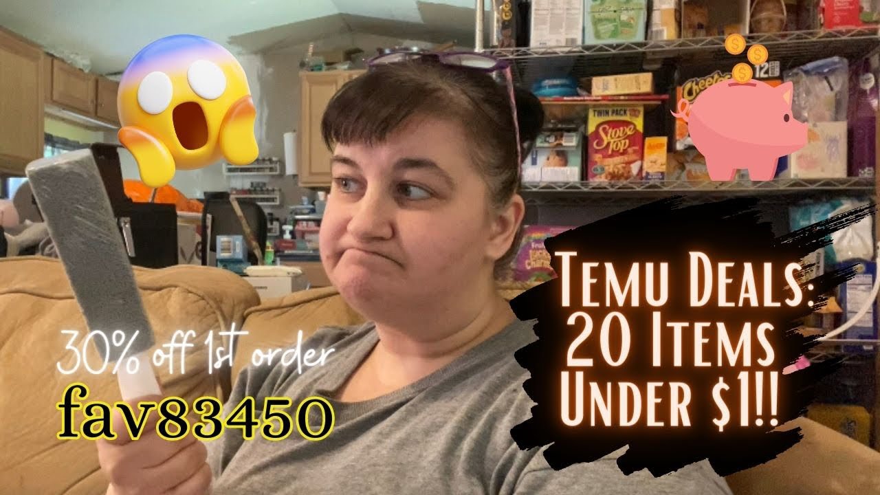 Temu Deals: 20 Items Under $1!! 😱 