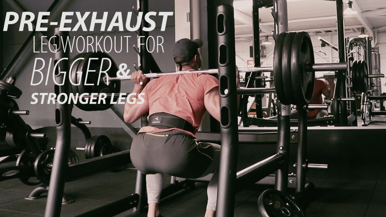 5 Day Post Exhaust Leg Workout for Gym