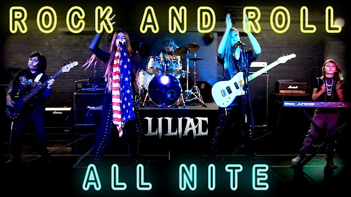 Rock and Roll All Nite Cover version - Cover performance video thumbnail