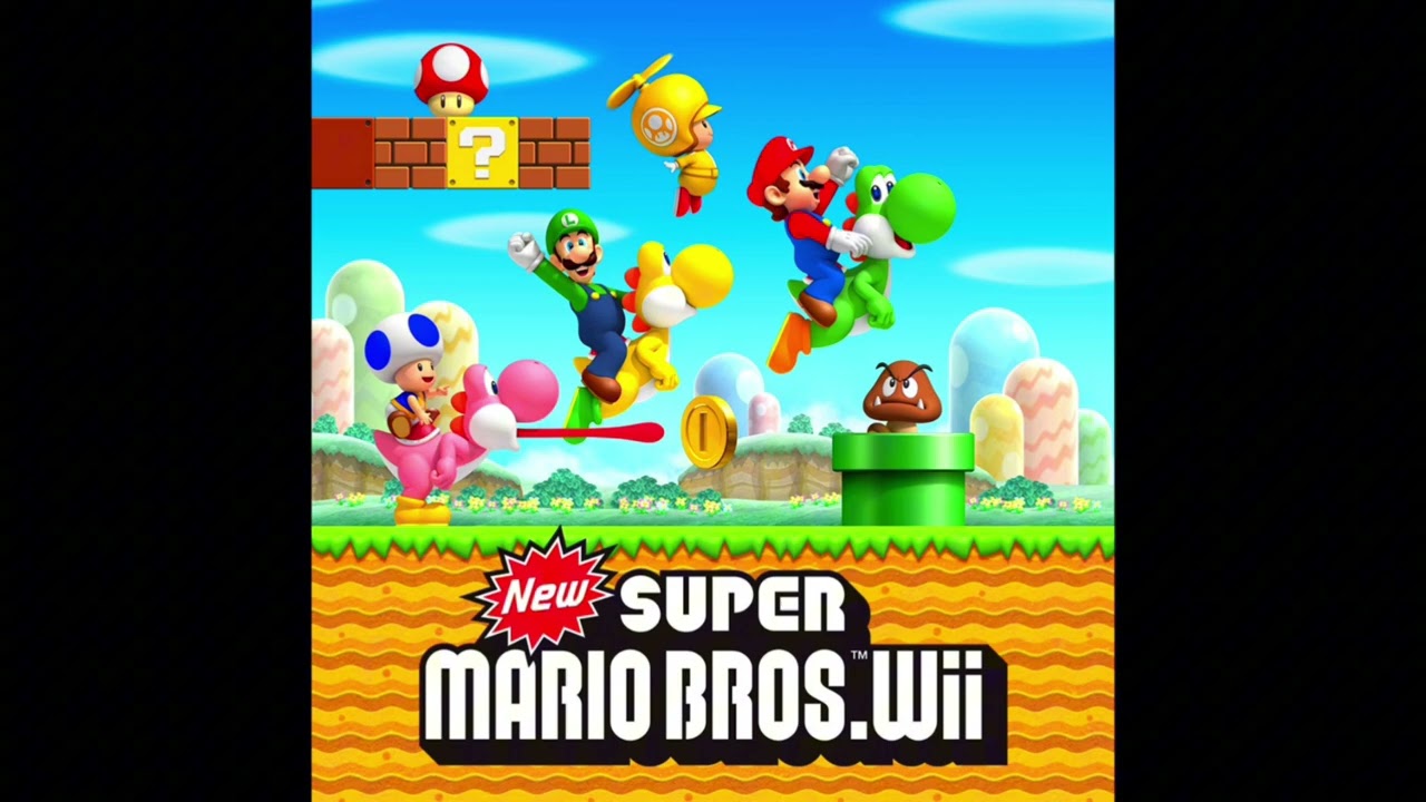 New Super Mario Bros Wii - Forest Theme but its drumless 